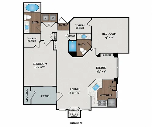 Floor plan Slate