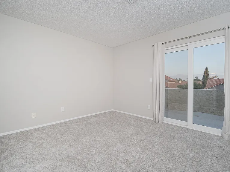 Bedroom 4 with Balcony & Walk-In Closet