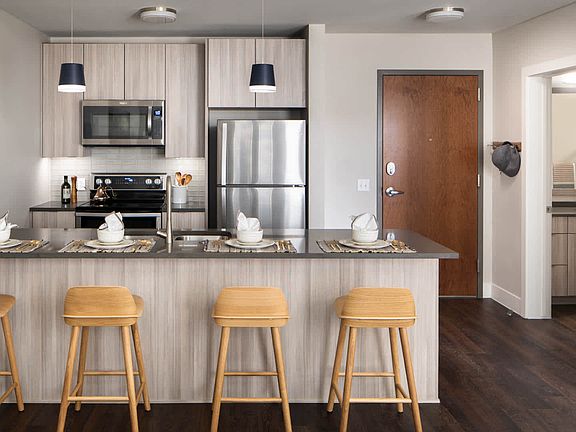 Kitchen with Stainless Steel Appliances