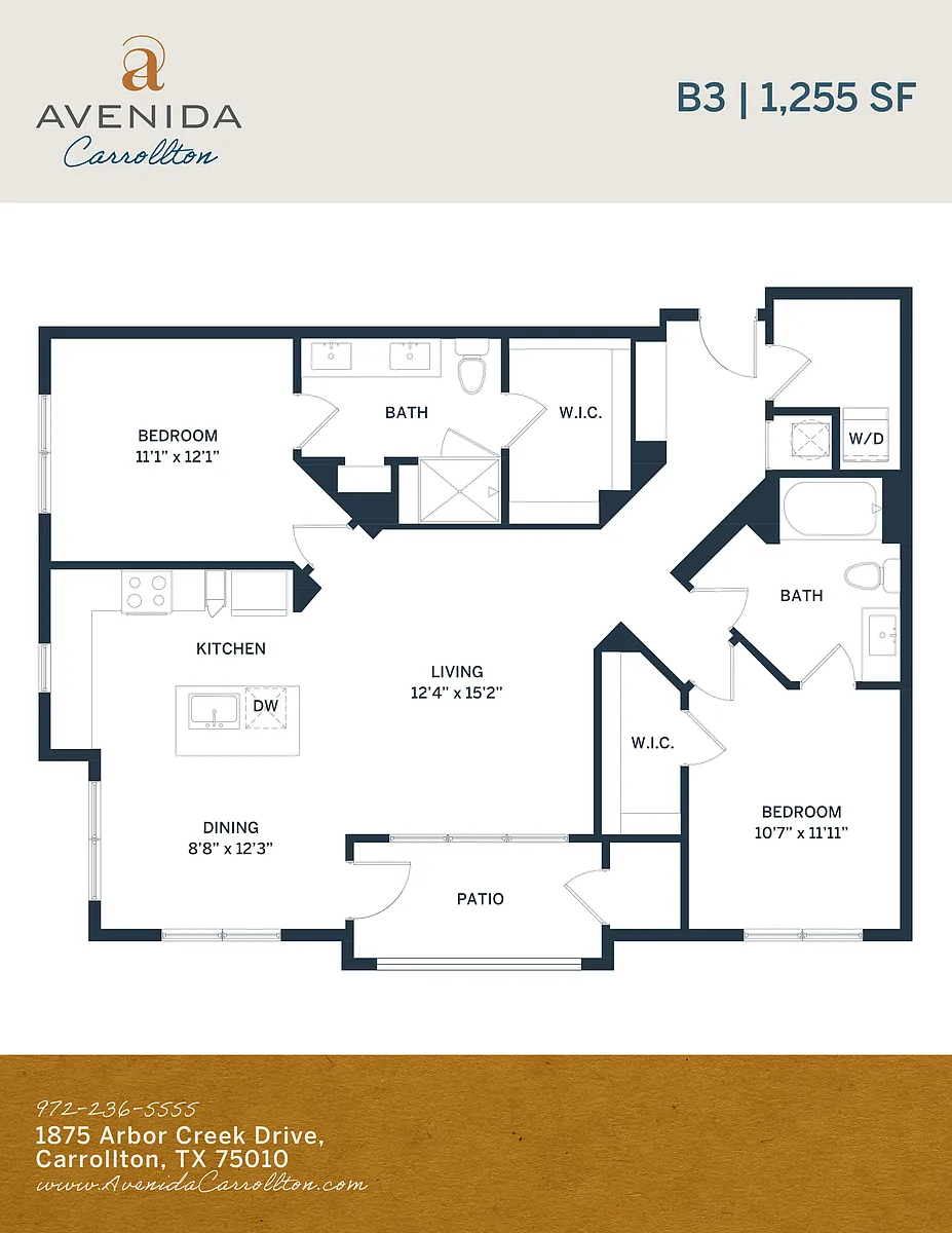 Floor plan B3B
