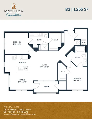 Floor plan B3C
