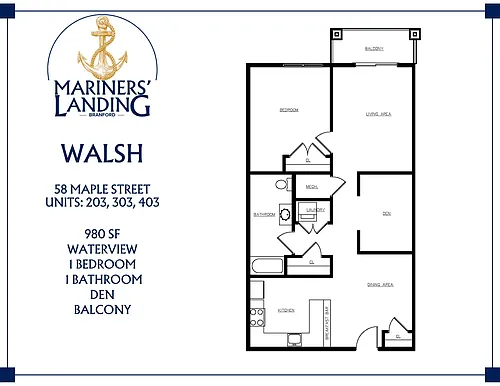 Floor plan WALSH