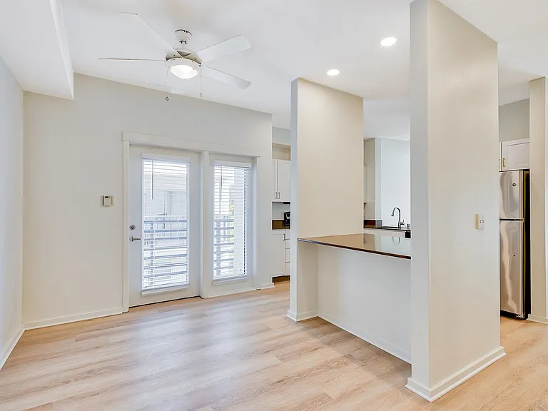 Open-concept floor plans with design flexibility
