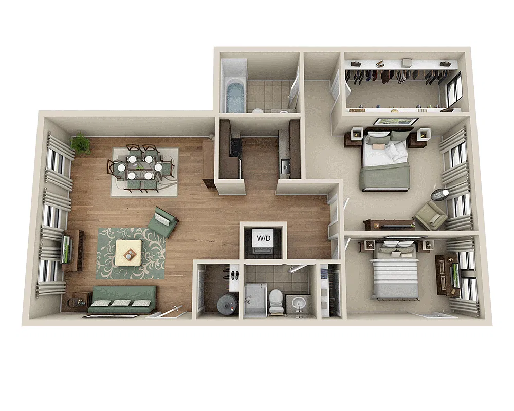 Floor plan 30 Garrison - B2B