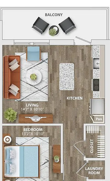 Mill One Apartments — Photo 8