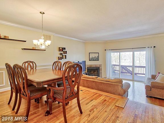 Open Floor Plan In Dining and Living Room