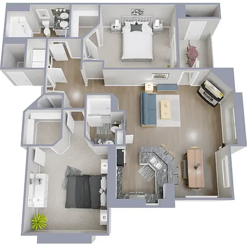 Floor plan Rain Mesa