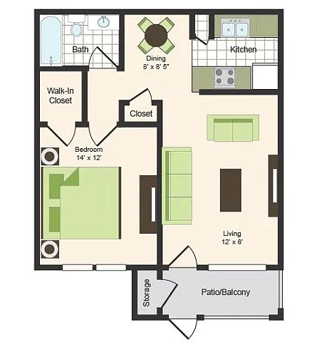 Floor plan A
