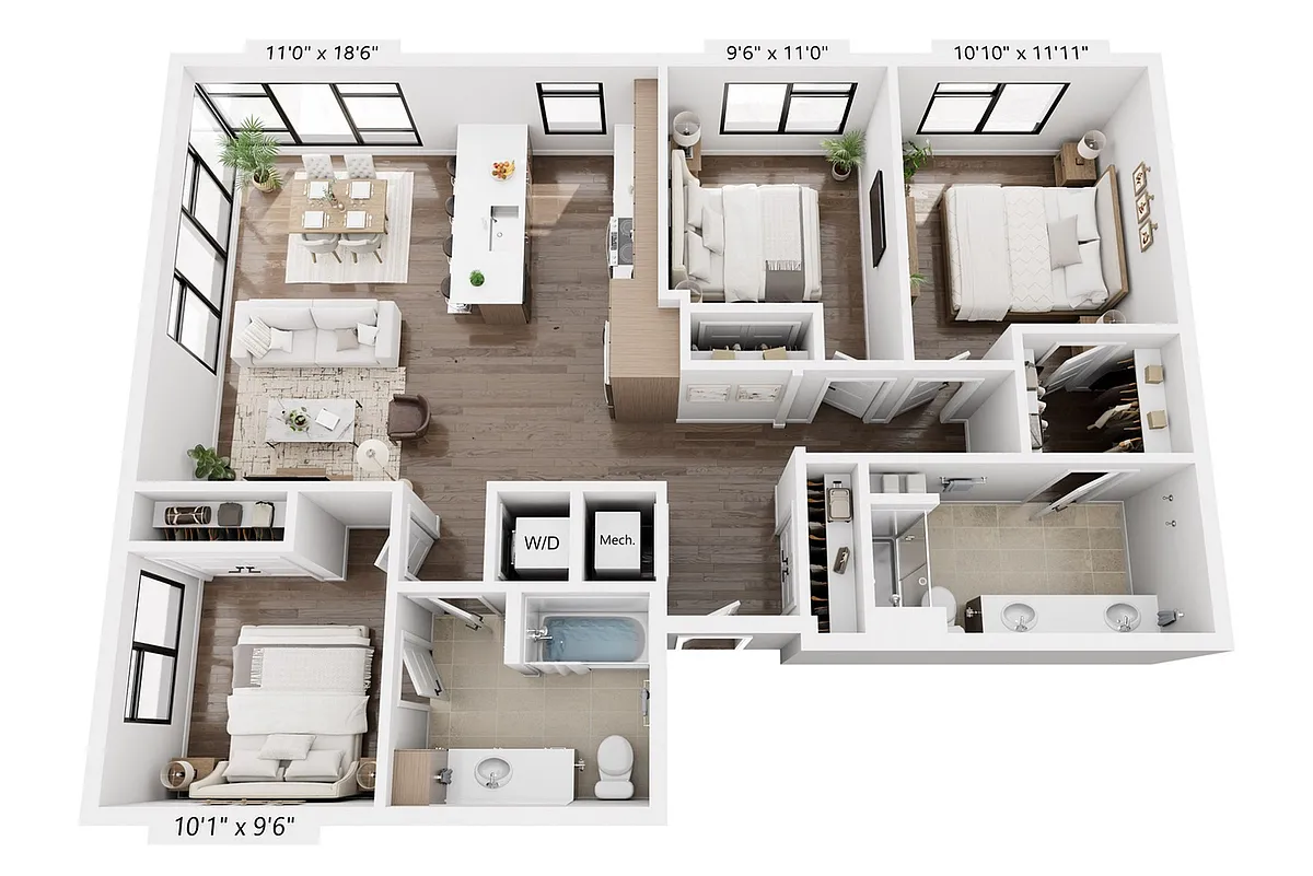 Floor plan C1