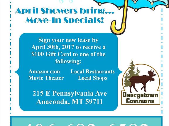 Georgetown April Flyer