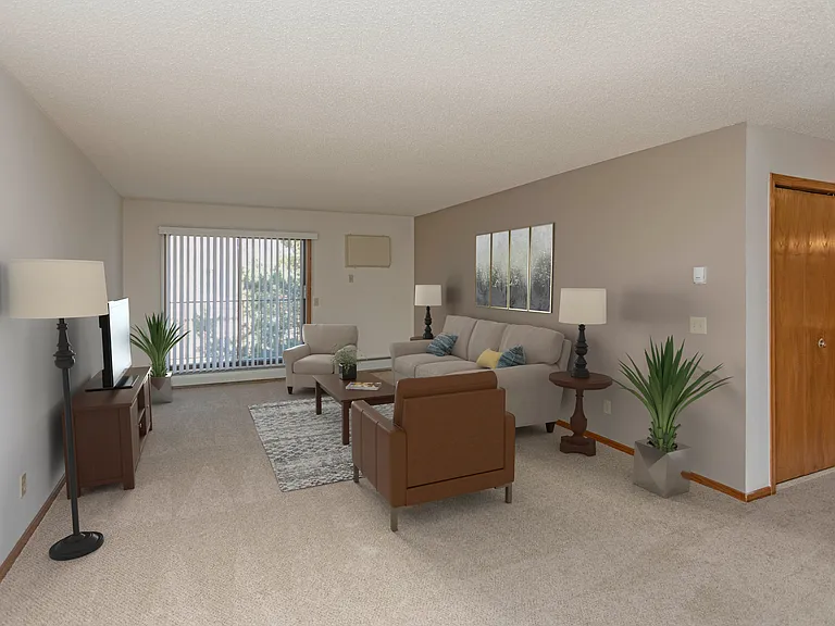 1 and 2 bedroom apartments
