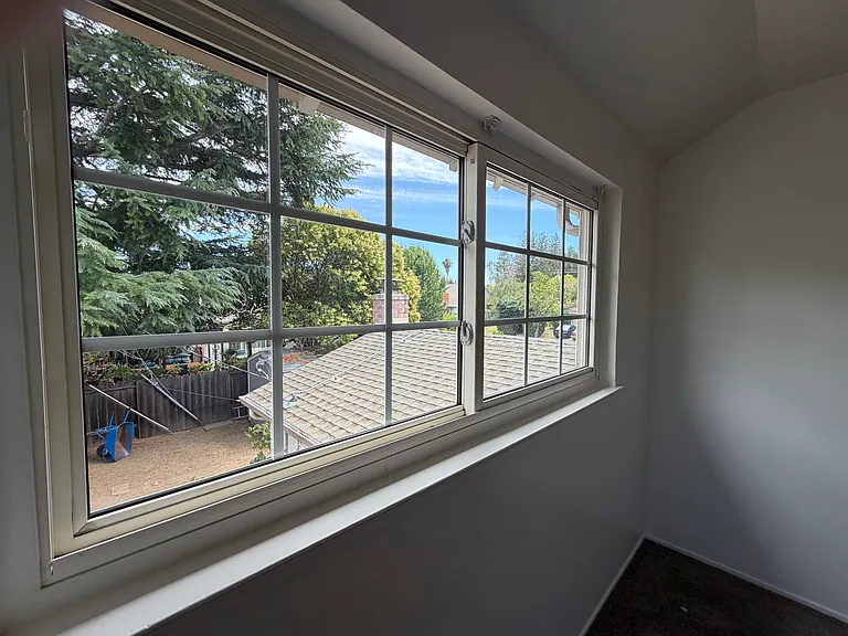 View from bedroom 3