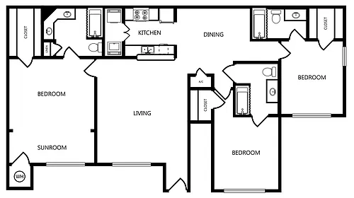 Floor plan C1-SR