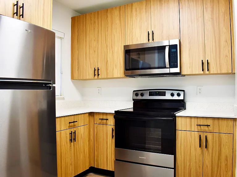 Kitchen with Stainless Steel Appliances