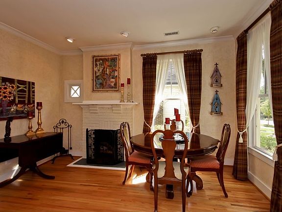 Dining Room with Fireplace