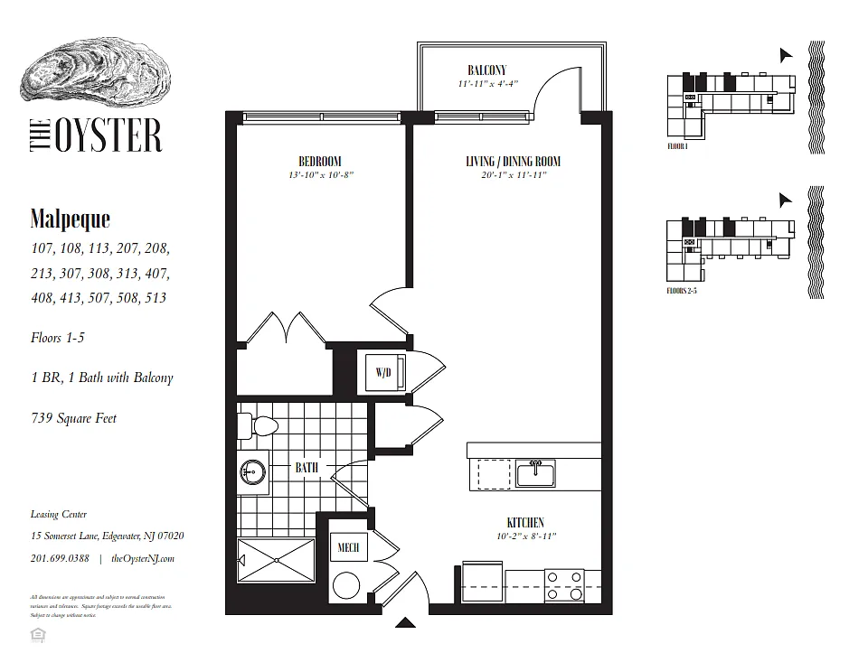 Floor plan Malpeque