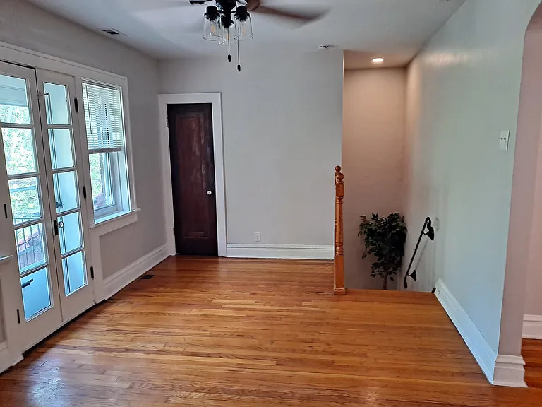 Front living area with access to balcony.