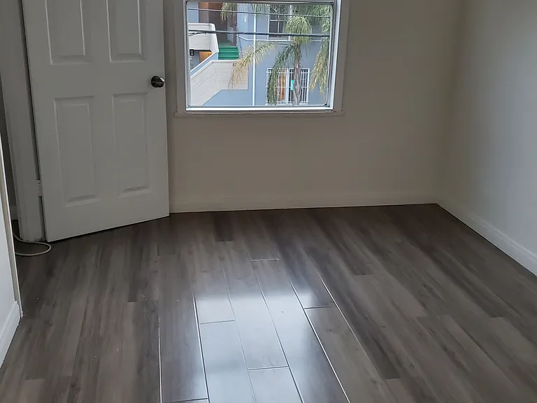 Master bedroom with walk in closet