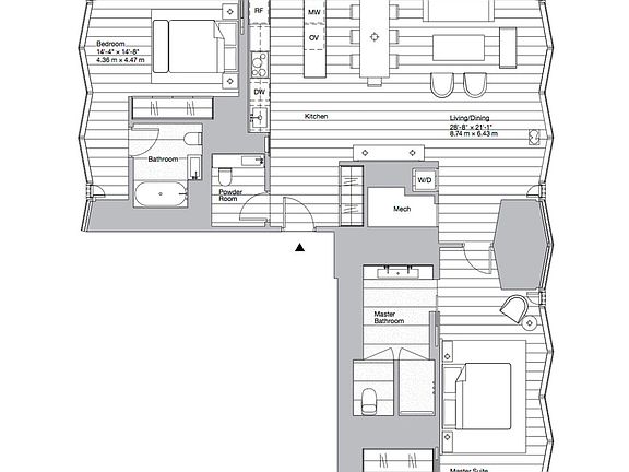 2nd image of 100 E 53rd St #22A