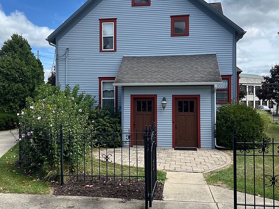 Back entrance & drive