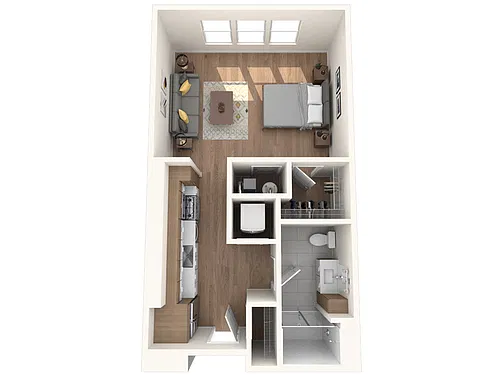 Floor plan D1