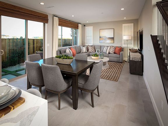 Bergamo Plan 4 Model Home Great Room