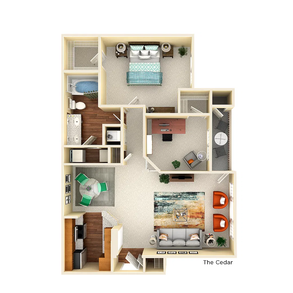 Floor plan A2 Cedar