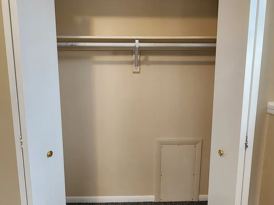 Bedroom #1 closet