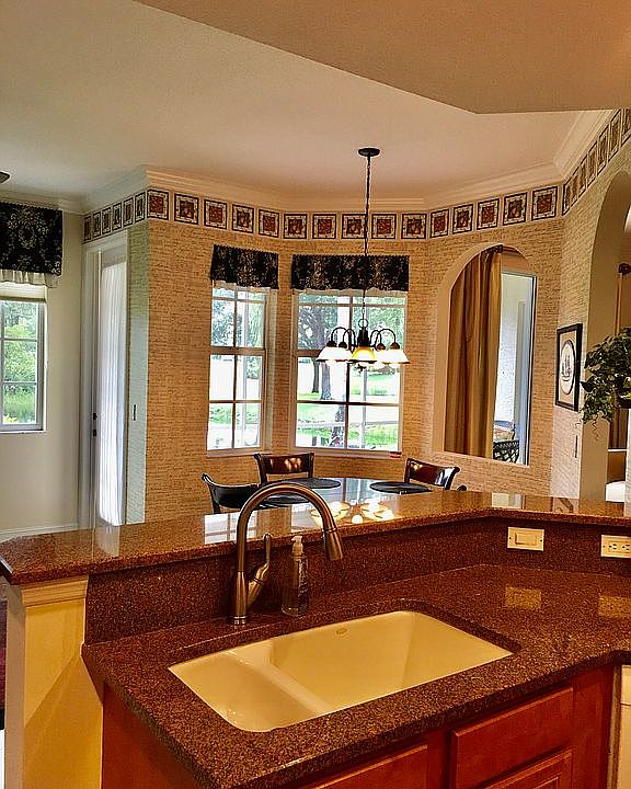 View from kitchen.