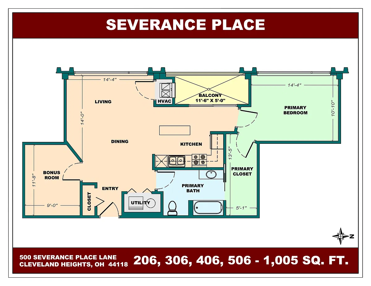 Floor plan 206 306 406 506