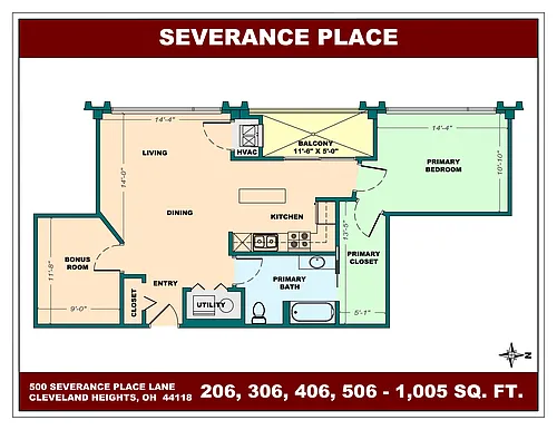 Floor plan 206 306 406 506