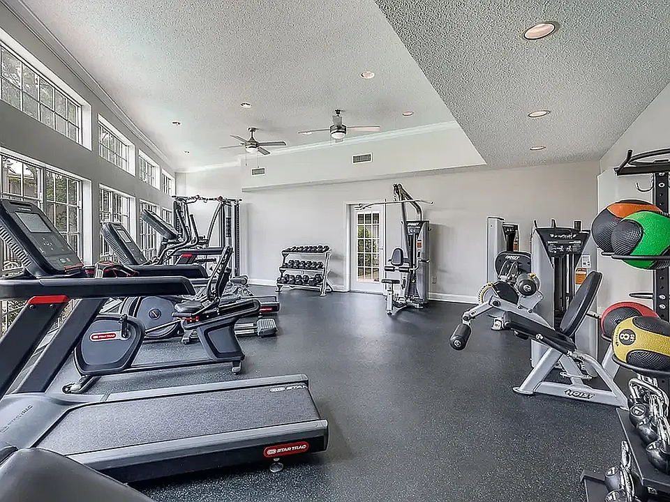 Cardio Area in Fitness Center at Regatta Apartments