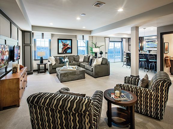 Finished Walk-Out Basement