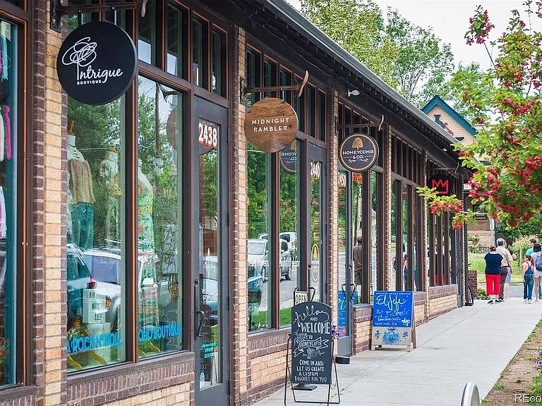 Cute boutiques just a block away!