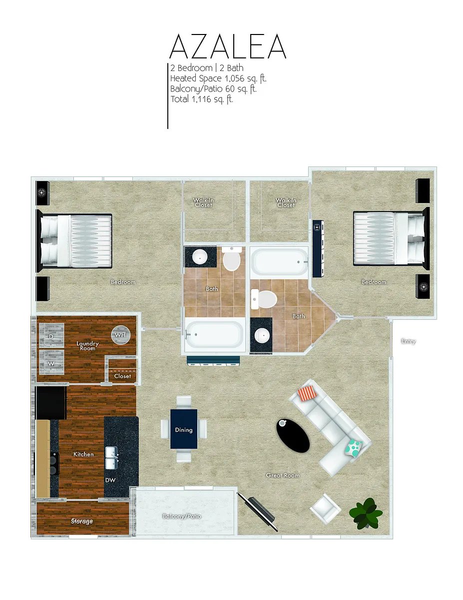 Floor plan Azalea