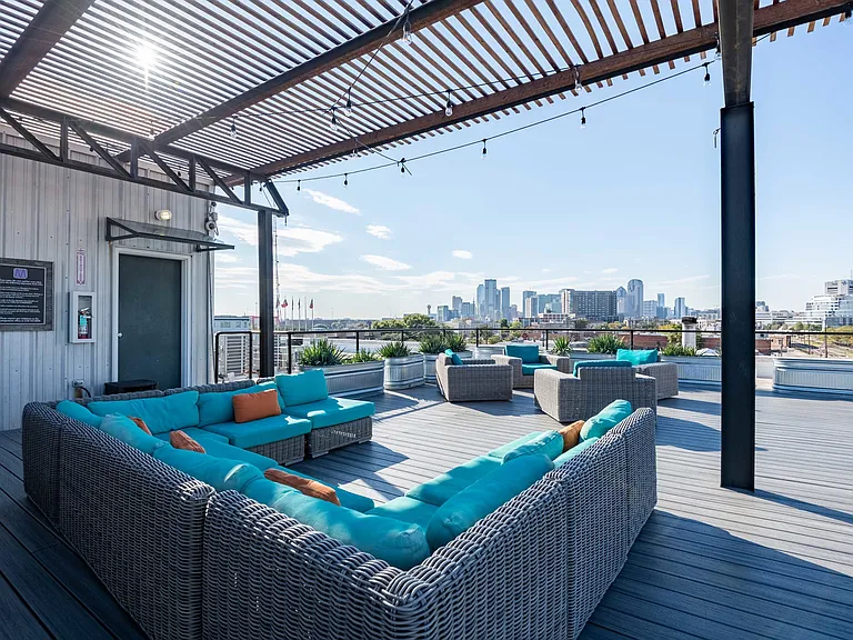 Sky Lounge with Downtown Views