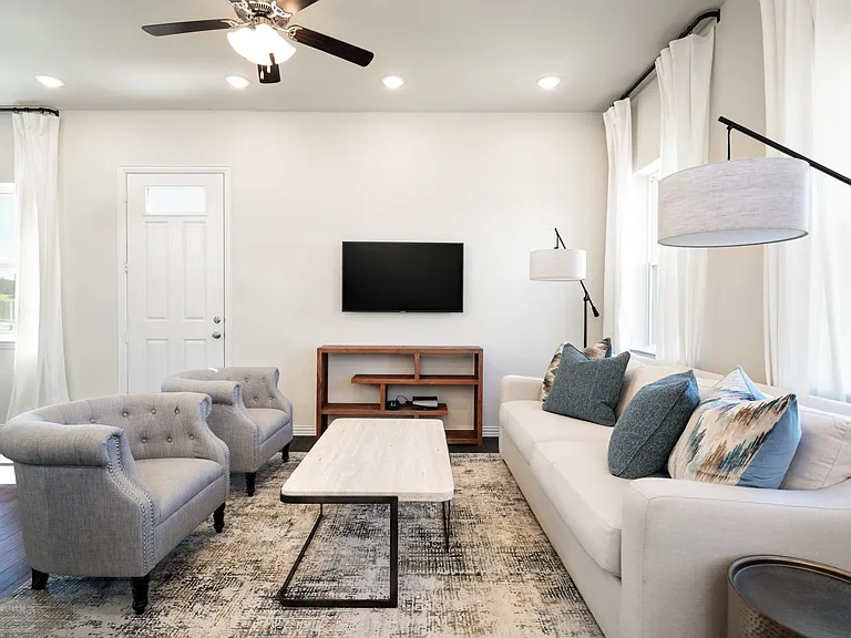 Virtual staging.