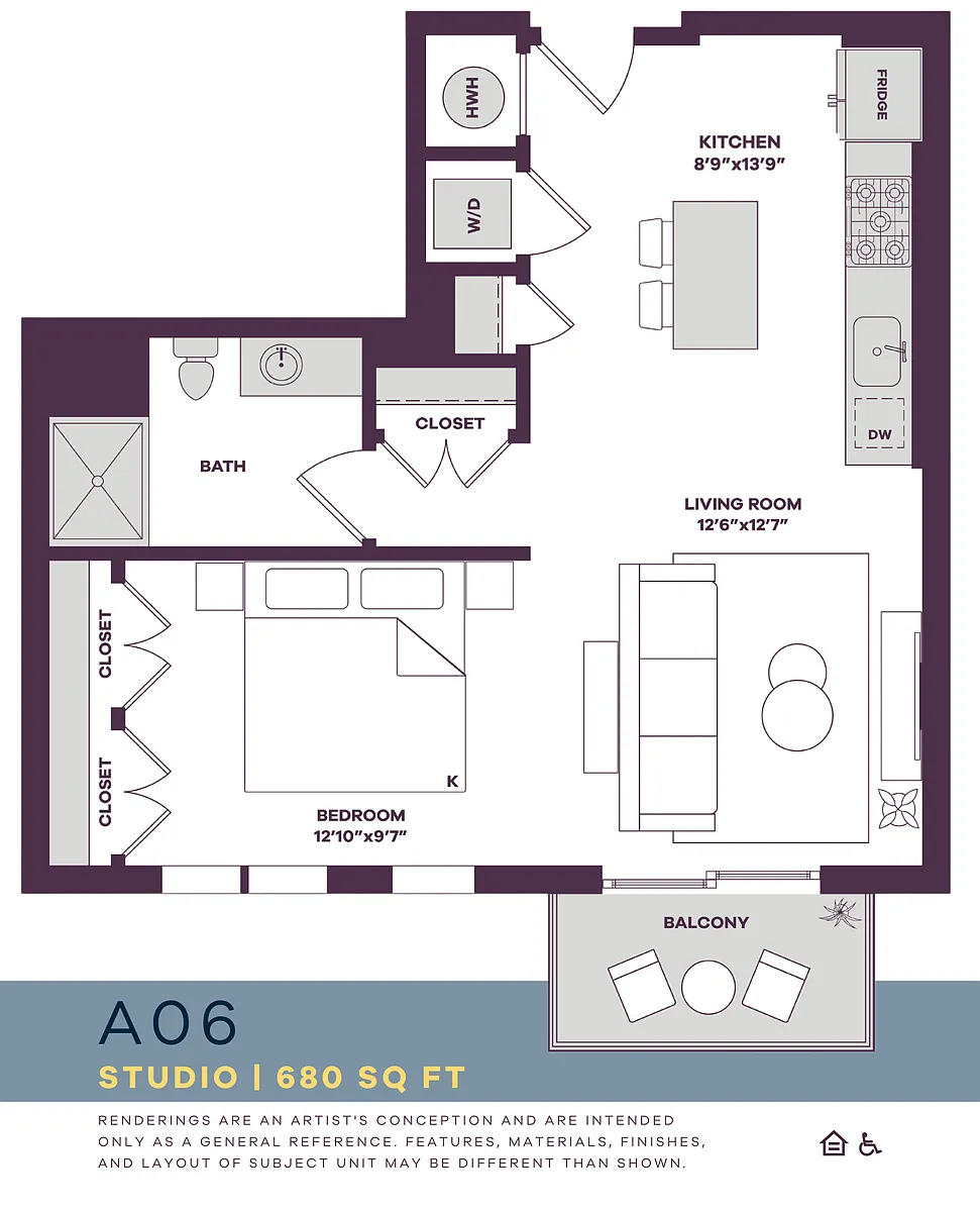 Floor plan A06