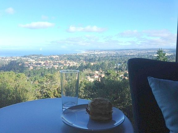 living room look out the ocean view