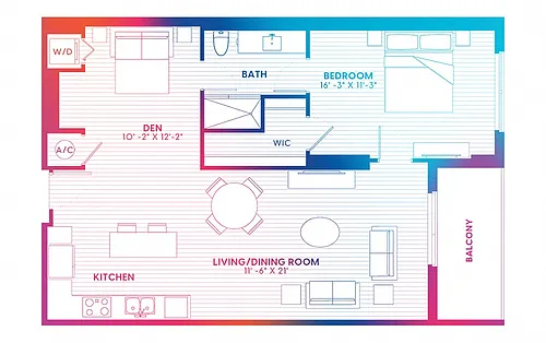 Floor plan A3-S
