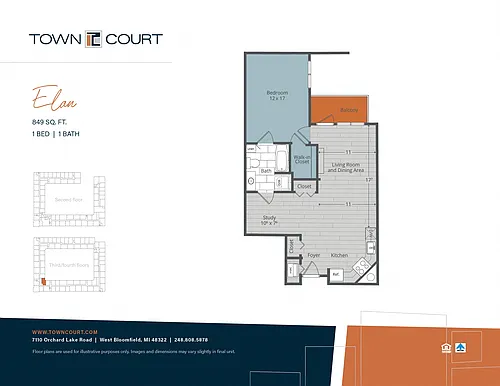 Floor plan Elan