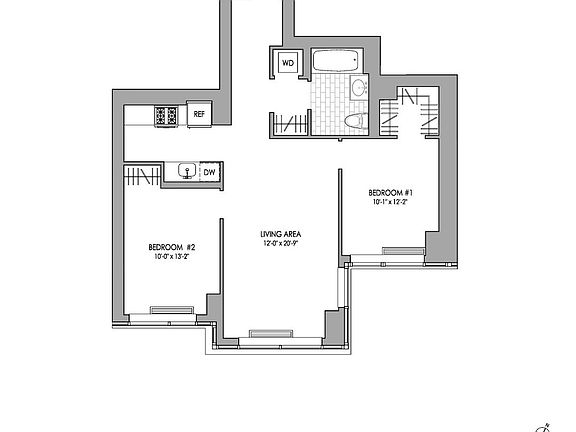 2nd image of 52-41 Center Blvd #1006