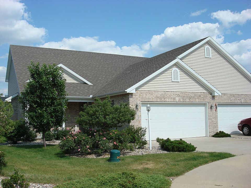 front of townhome