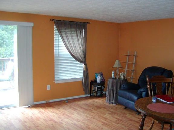 Living Room with slider to Deck