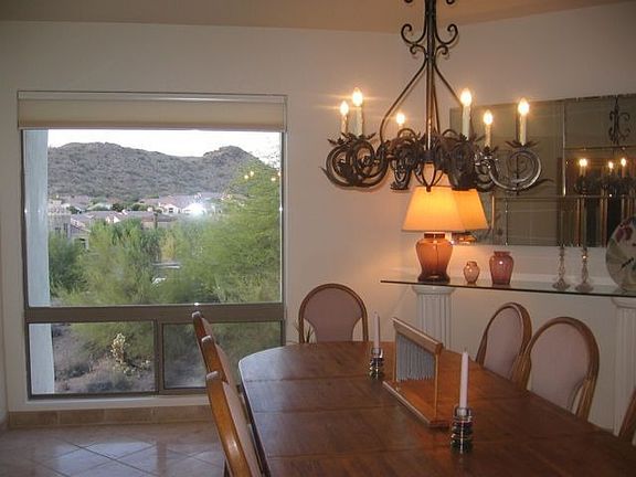 Formal Dining Room with Mountain View