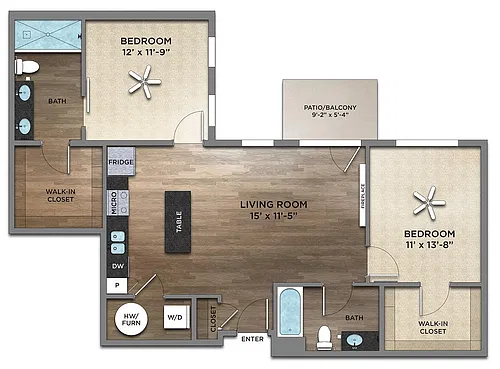 Floor plan Amsterdam