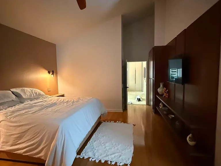 Master Bedroom with built ins