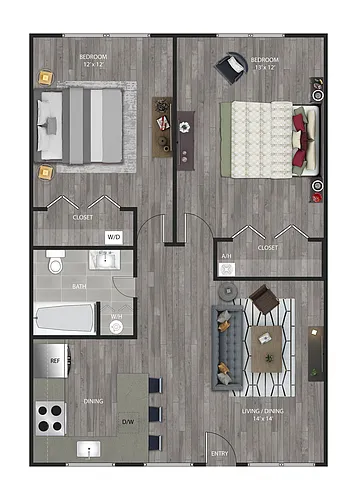Floor plan Kensington