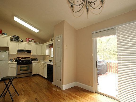 Bright, open kitchen.