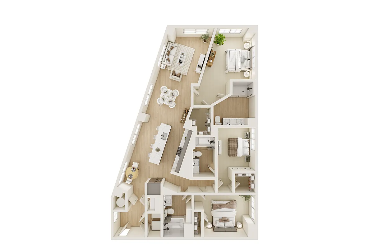 Floor plan 3C